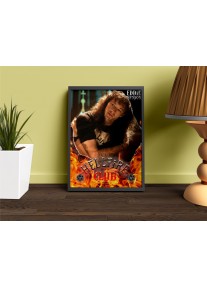 Метален постер Stranger Things - Eddie Munson Dungeon Master